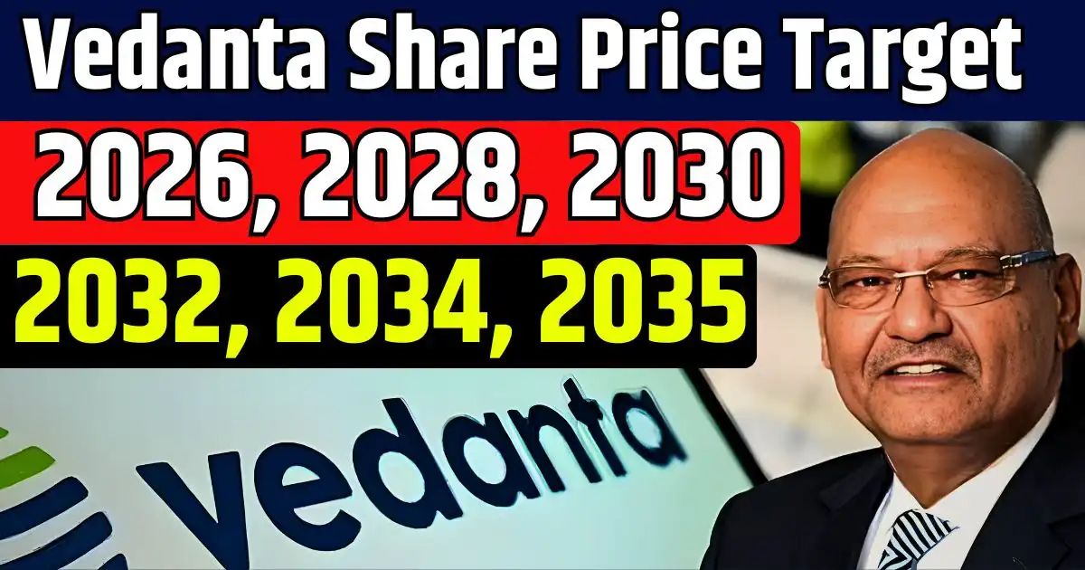 Vedanta Ltd share price target 2026, 2028, 2030, 2032, 2034, 2035.