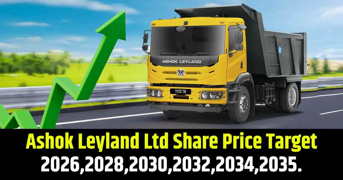 Ashok Leyland Share Price Target 2026,2028,2030,2032,2034,2035